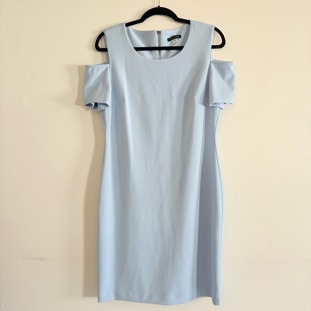 Tommy Hilfiger • Light Blue Cold Shoulder Dress